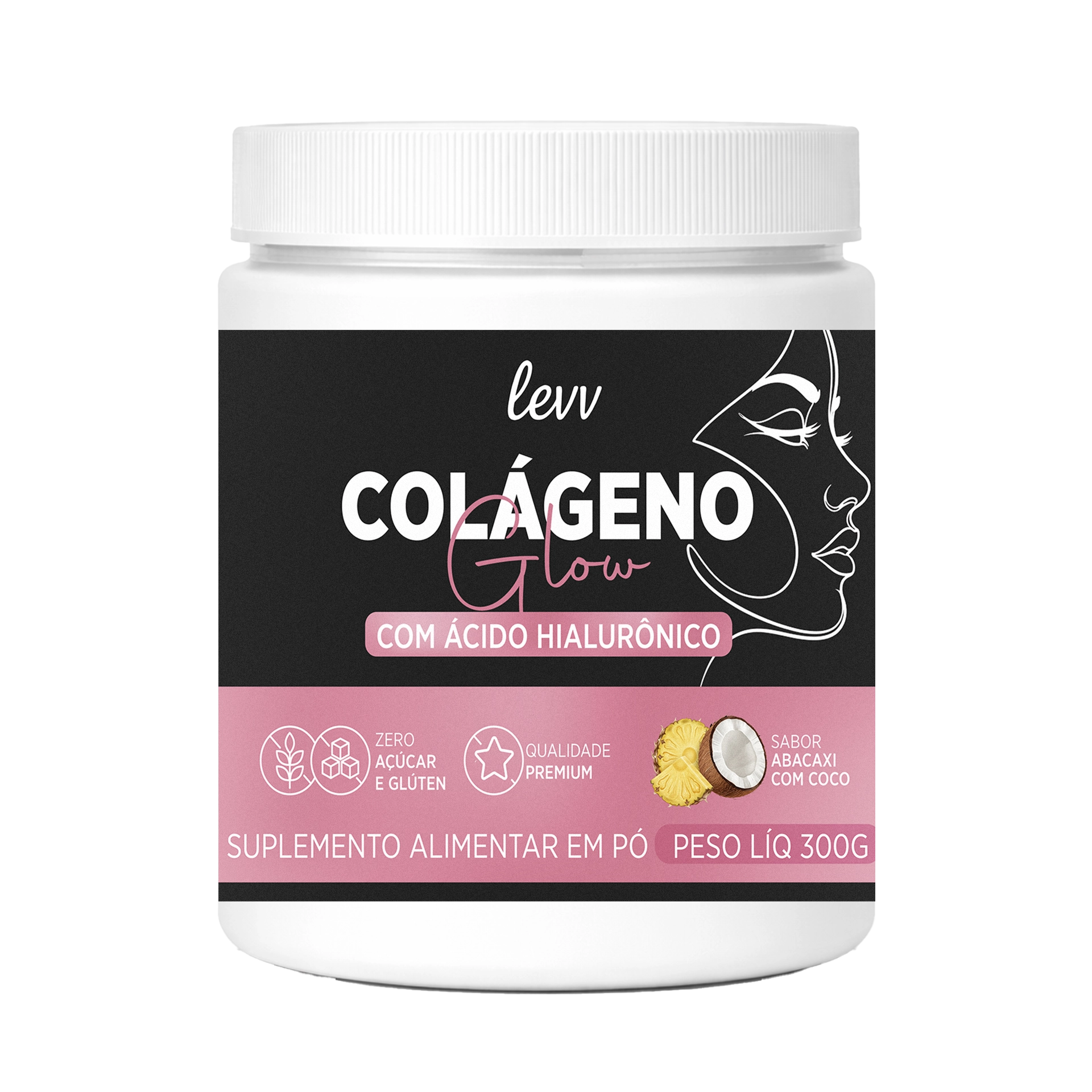 Levv Colágeno Glow - Colágeno Hidrolisado