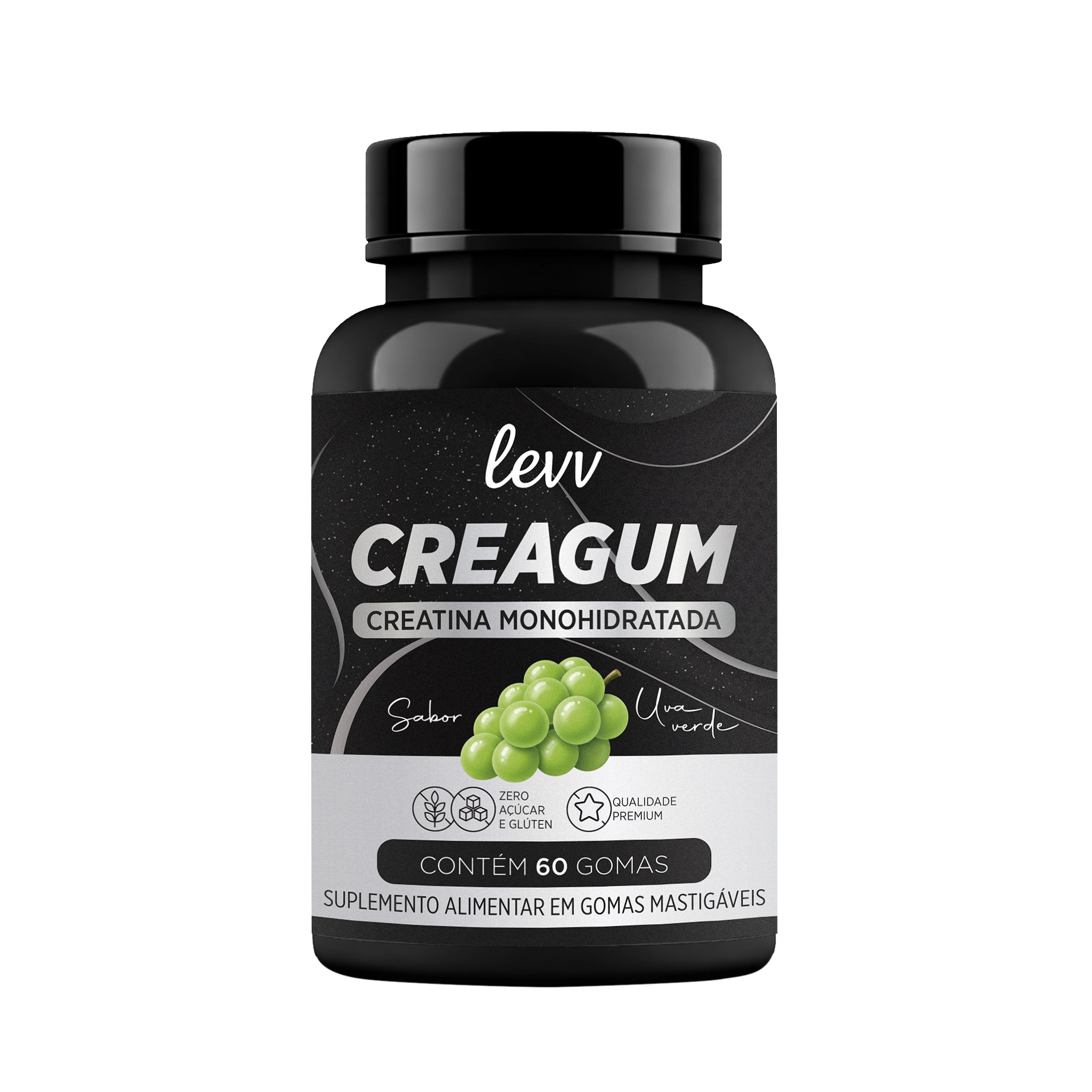 Levv CreaGum - Creatina em gomas